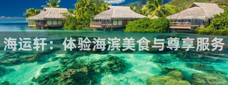 欢迎来到海边